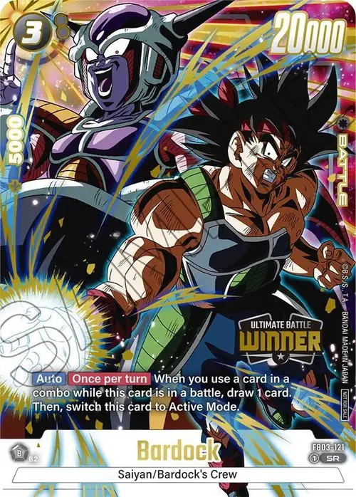 Bardock (Ultimate Battle Winner) card art