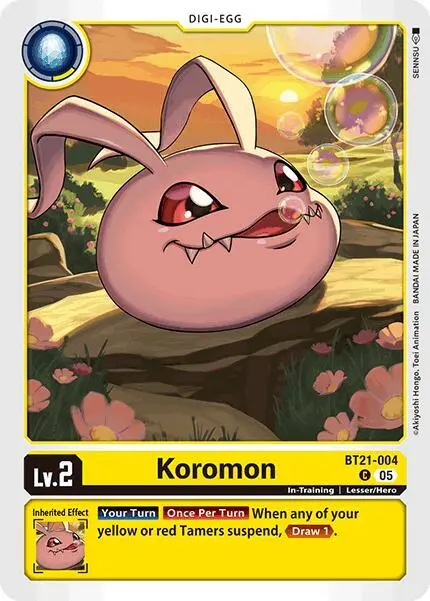Koromon card art