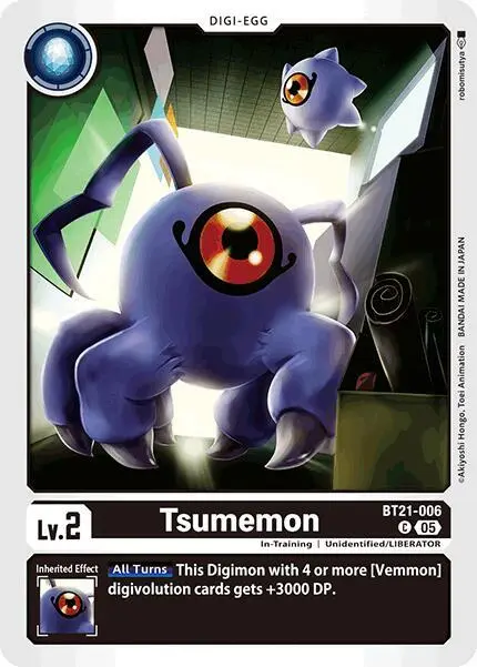 Tsumemon card art
