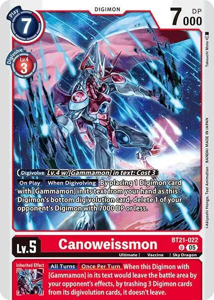 Canoweissmon card art
