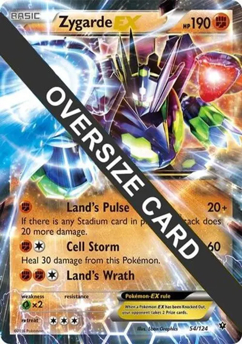 Zygarde EX - 54/124 card art