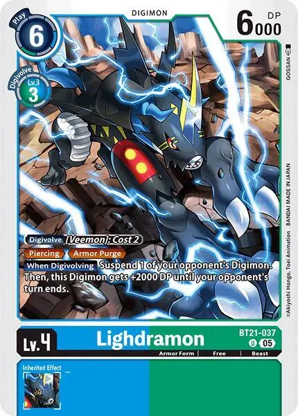 Lighdramon card art