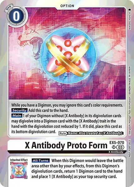 X Antibody Proto Form (Special Event Pack 2025) card art