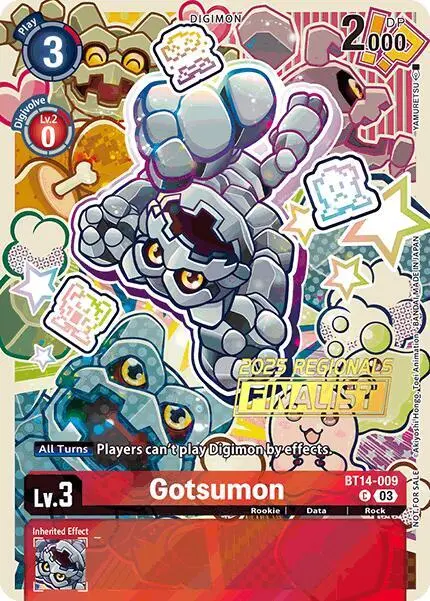 Gotsumon (2025 Regionals Finalist) card art