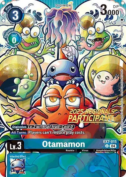 Otamamon (2025 Regionals Participant) card art