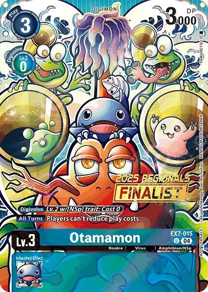Otamamon (2025 Regionals Finalist) card art
