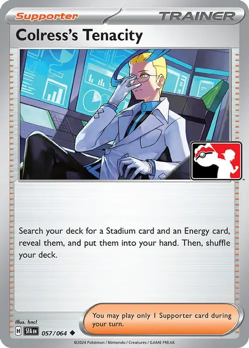Colress's Tenacity - 057/064 card art