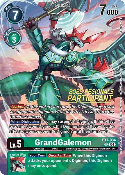 GrandGalemon (2025 Regionals Participant) card art