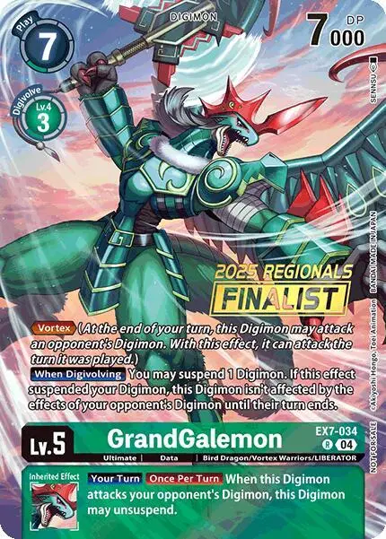 GrandGalemon (2025 Regionals Finalist) card art