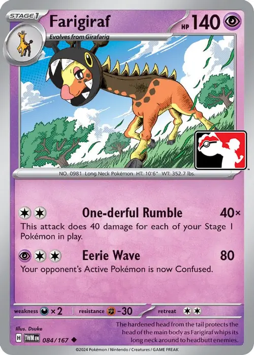 Farigiraf - 084/167 card art