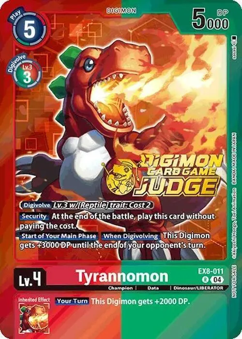 Tyrannomon (Judge Pack 2025 Wave 1) card art