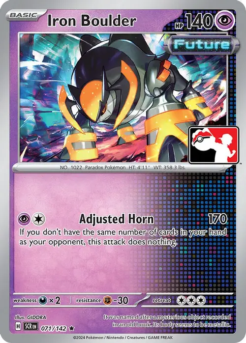 Iron Boulder - 071/142 card art