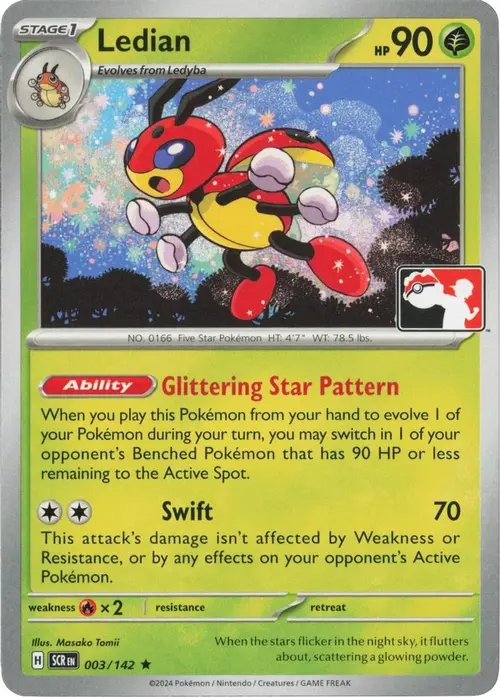 Ledian - 003/142 card art