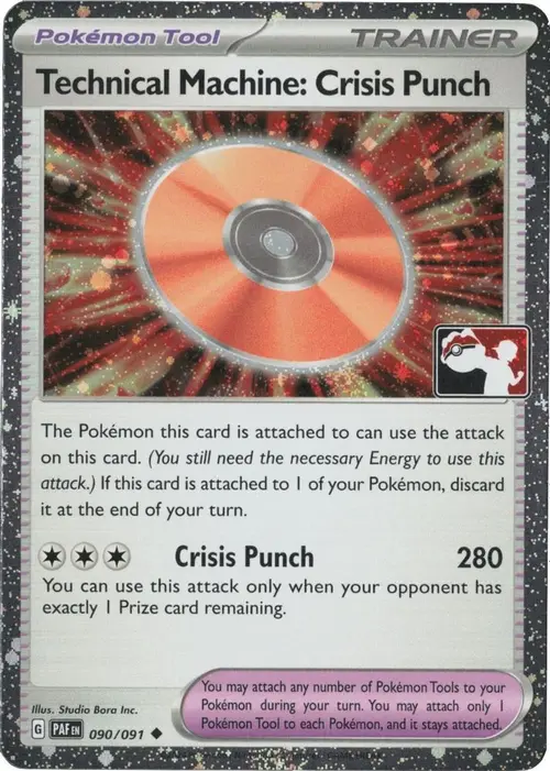 Technical Machine: Crisis Punch - 090/091 (Cosmos Holo) card art