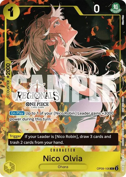 Nico Olvia (Offline Regional Participation Pack 2025 Vol.1) card art