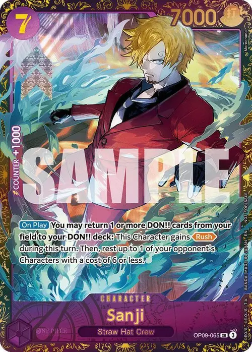 Sanji (Championship 25-26 Regionals Season 1) card art