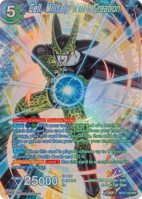 Cell, Military Terror Creation (SPR) card art