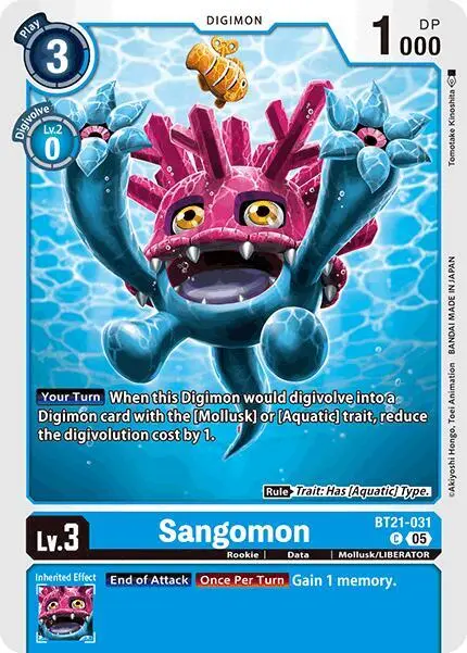 Sangomon card art