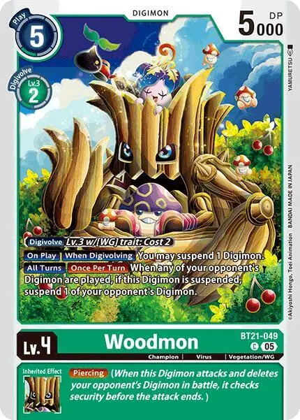 Woodmon card art