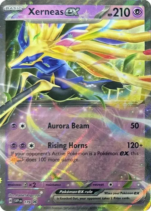 Xerneas ex - 179 card art