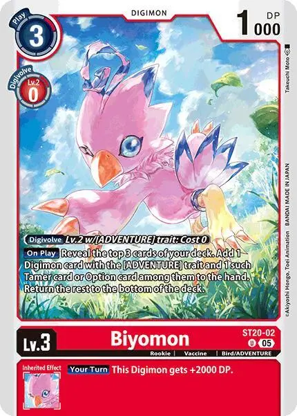 Biyomon card art