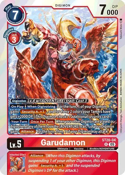 Garudamon card art