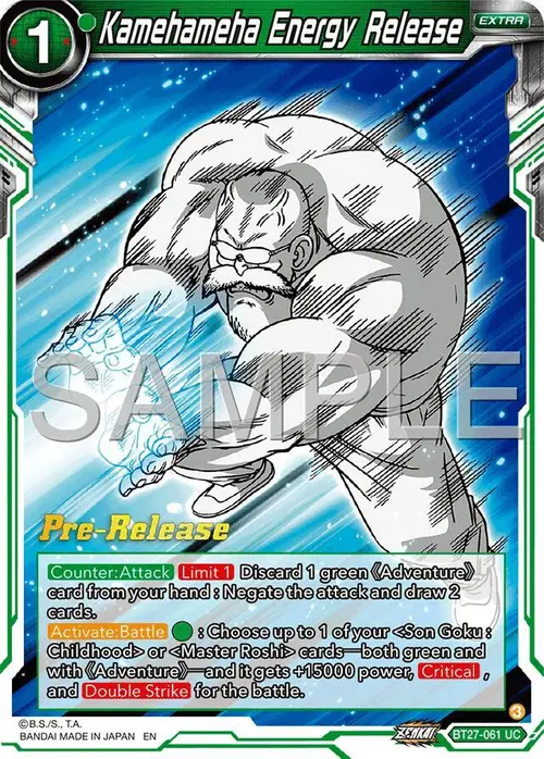 Kamehameha card art