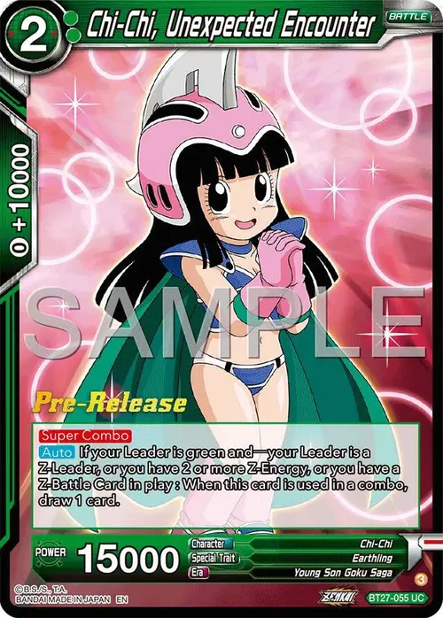 Chi-Chi, Unexpected Encounter card art