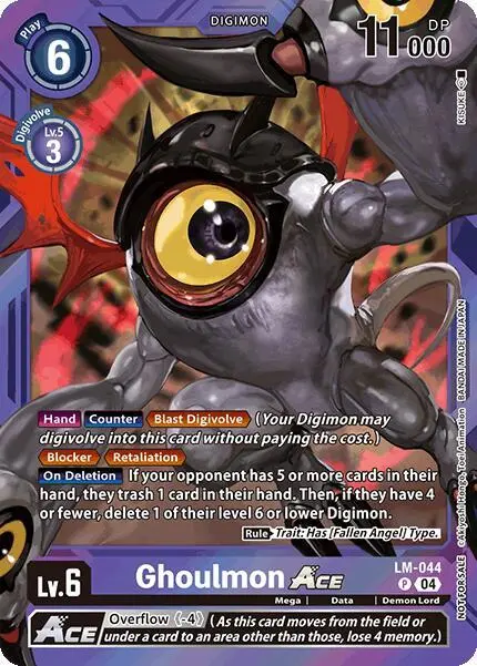 Ghoulmon ACE (Limited Card Pack) card art