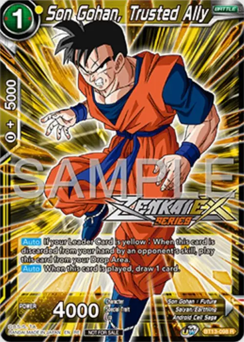 Son Gohan, Trusted Ally (Event Pack 16) card art