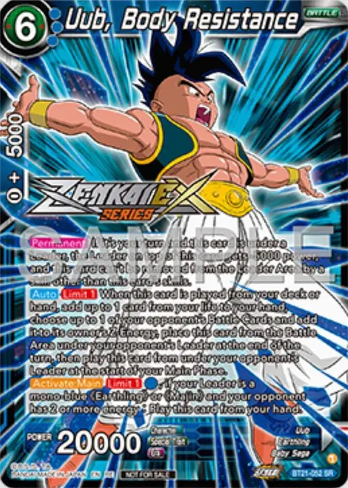 Uub, Body Resistance (Event Pack 16) card art
