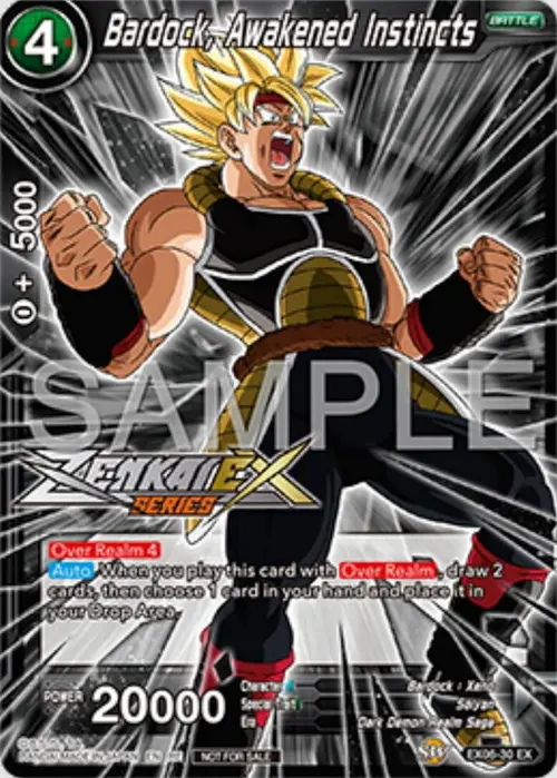 Bardock, Awakened Instincts (Event Pack 16) card art