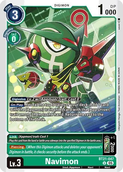 Navimon card art