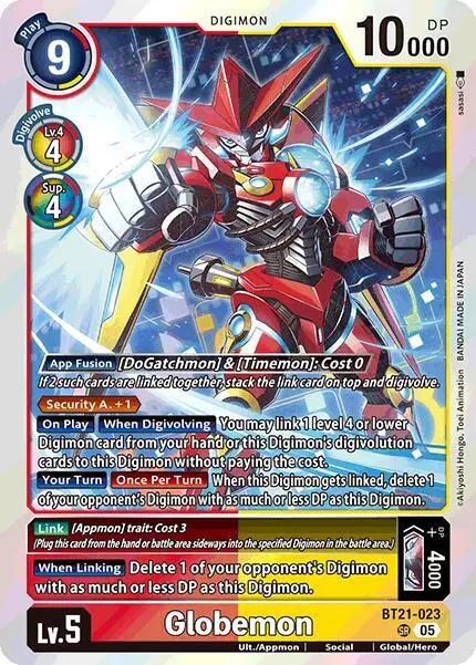 Globemon card art