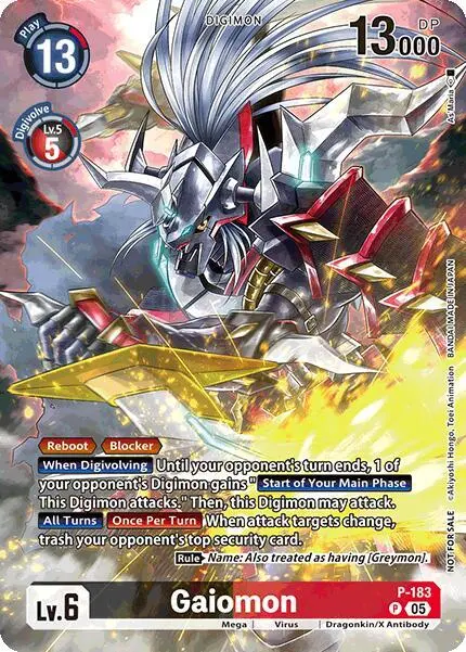 Gaiomon (BT-21: Illustration Celebration Pack) card art