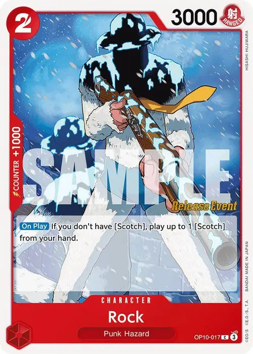 Rock card art