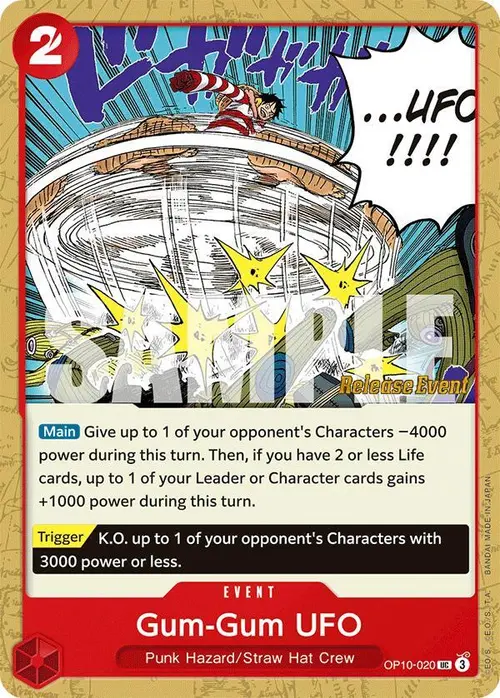 Gum-Gum UFO card art