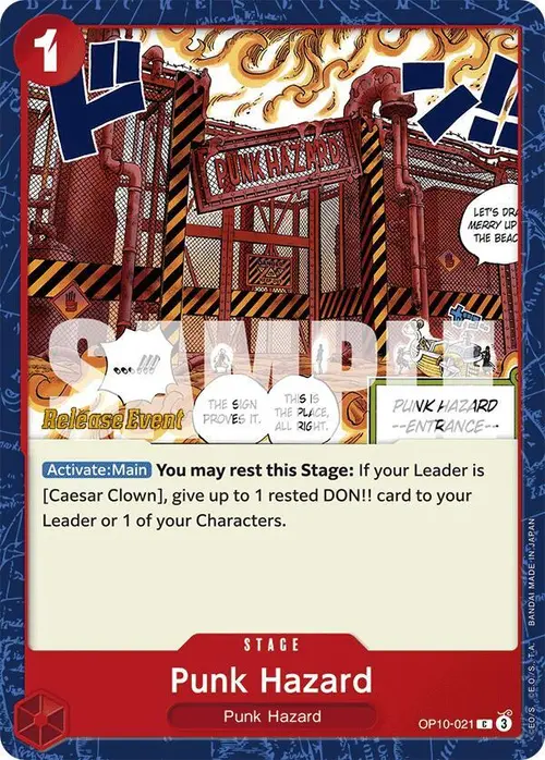 Punk Hazard card art