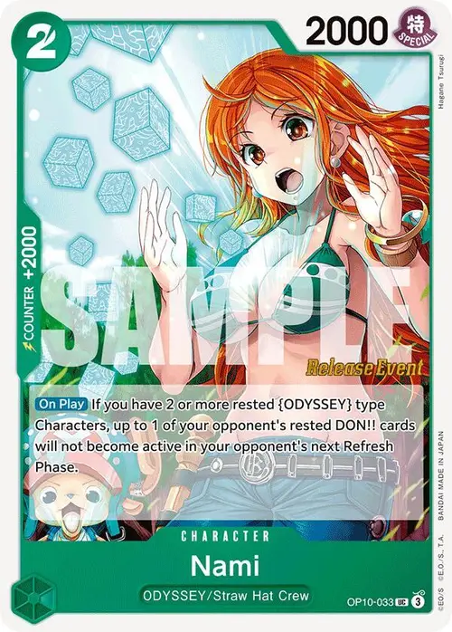 Nami (033) card art