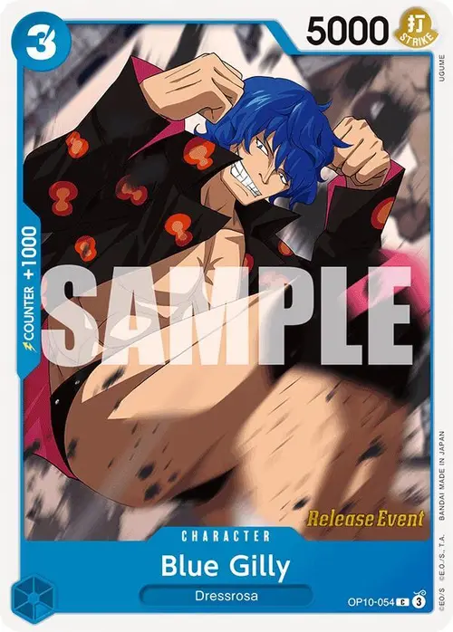 Blue Gilly card art