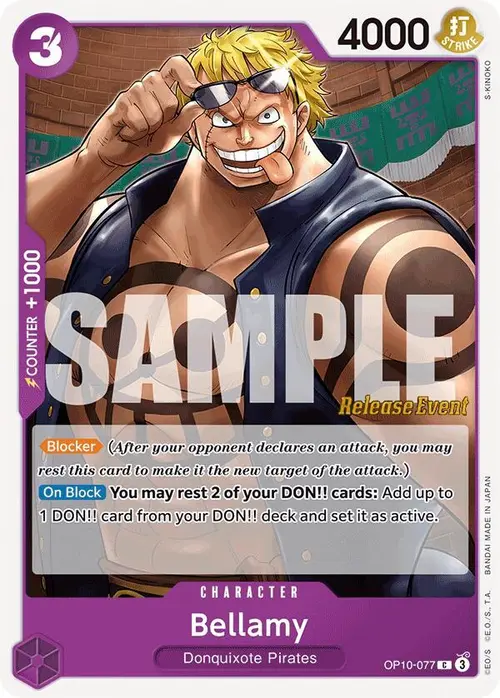 Bellamy card art
