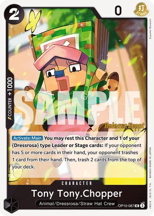 Tony Tony.Chopper (087) card art