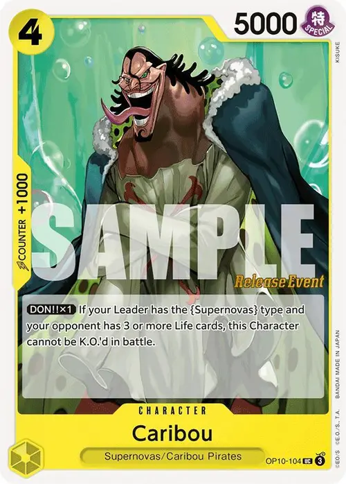 Caribou card art