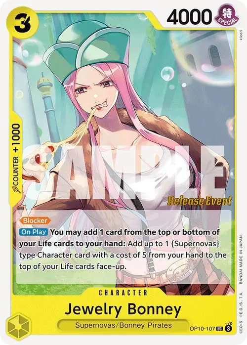 Jewelry Bonney card art