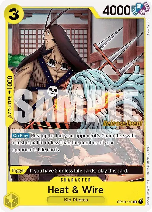 Heat & Wire card art