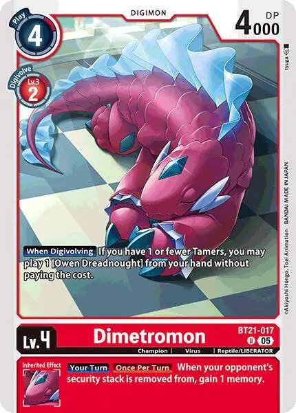 Dimetromon card art