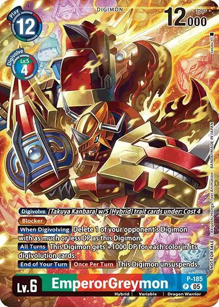 EmperorGreymon (BT-21: Illustration Celebration Pack) card art