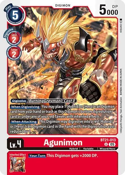 Agunimon card art