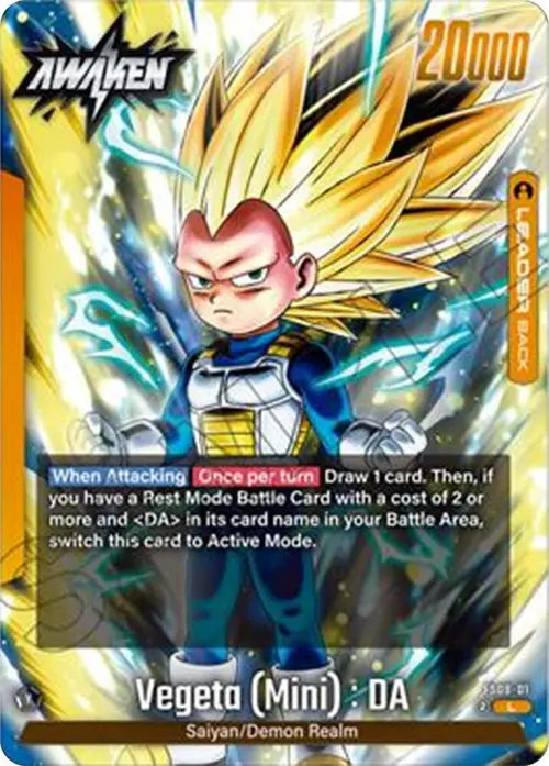Vegeta (Mini) : DA card art