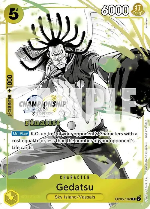 Gedatsu (Championship 2024 Finalist Card Set Vol. 2) card art
